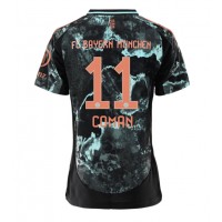 Camisa de Futebol Bayern Munich Kingsley Coman #11 Equipamento Secundário Mulheres 2024-25 Manga Curta